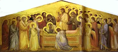 Die Grablegung Mariae Giotto